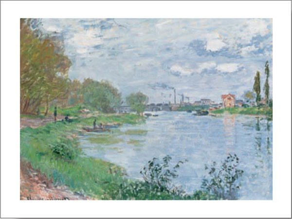 On the Bank of the Seine Картина