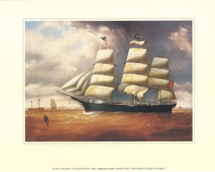 The Ship Duncarin Картина