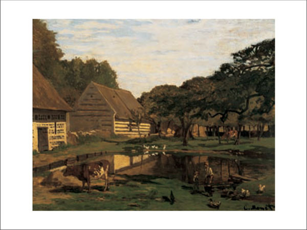 A Farmyard In Normandy Картина