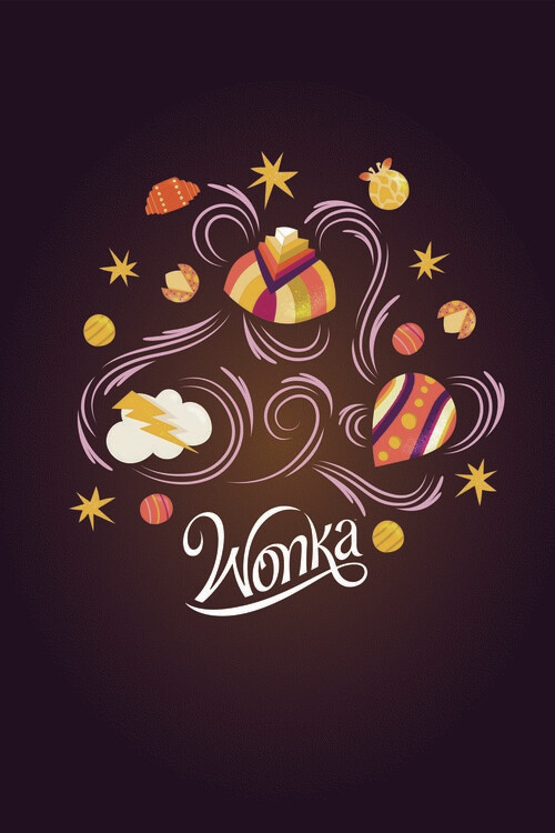 Плакат Wonka - Candies