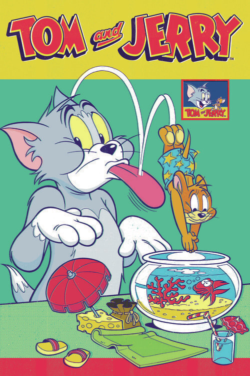 Плакат Tom & Jerry - Comics Cover