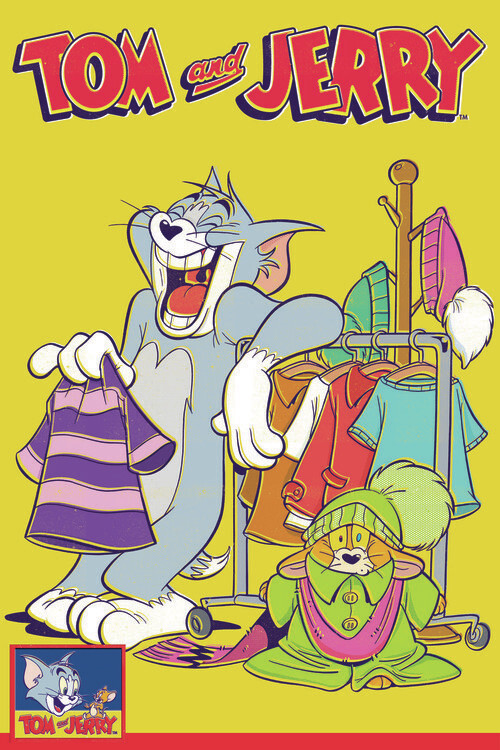 Плакат Tom & Jerry - Comics Cover