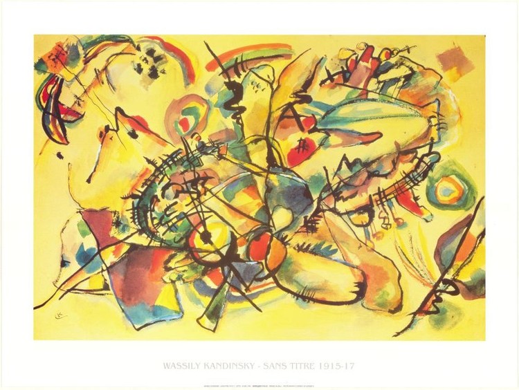 Taidejuliste Composition 1917