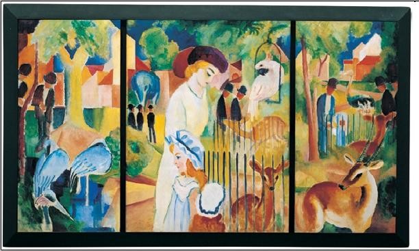 Εκτύπωση τέχνης Zoological Garden, 1914