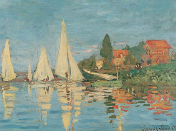 Regattas at Argenteuil Картина
