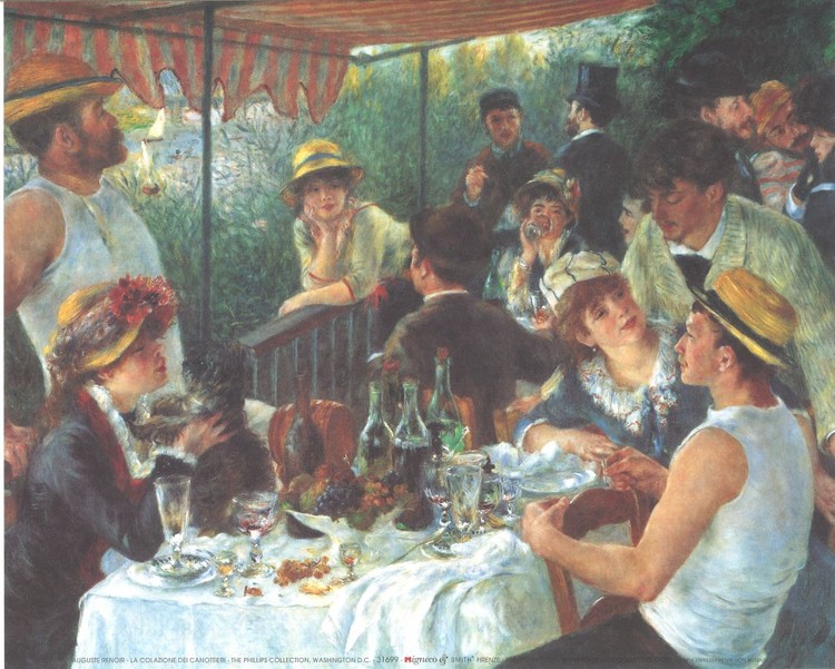 Luncheon of the Boating Party, 1880-81 Картина