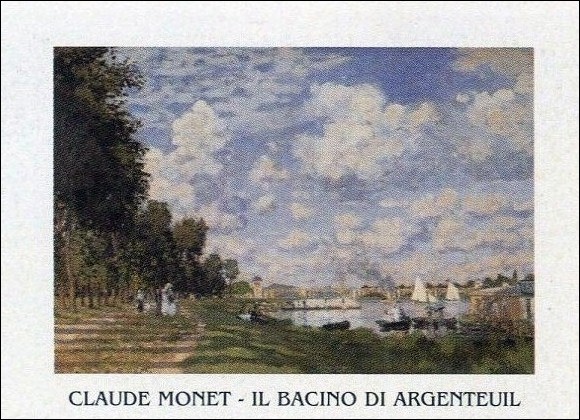 Εκτύπωση τέχνης The Seine Basin at Argenteuil