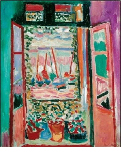 Art Print The Open Window, Collioure, 1905