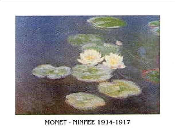 Художествен печат Water Lilies, 1914-1917
