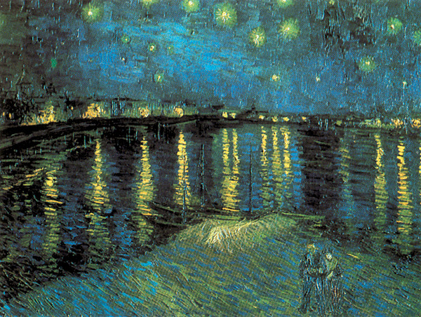 Starry Night Over the Rhone, 1888 Картина