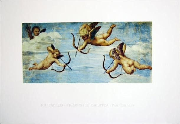 Raphael Sanzio - The Triumph of Galatea (part) Картина