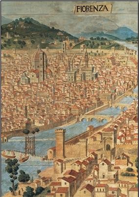 Εκτύπωση τέχνης View of Florence