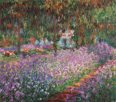 The Artist's Garden at Giverny, 1900 Картина