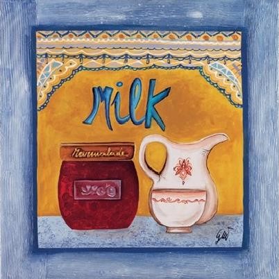 Εκτύπωση τέχνης Milk