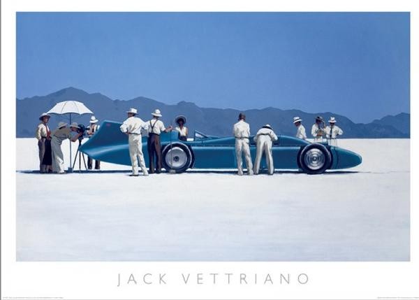 Художествен печат Bluebird at Bonneville, 1995