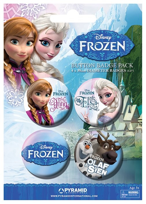 Badge set Frozen