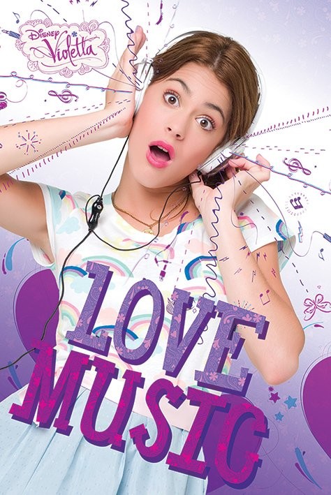 Плакат Violetta - Love Music