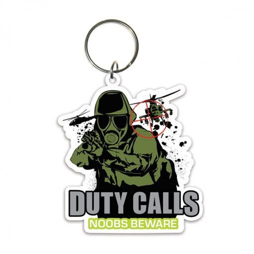 Keychain Duty Calls