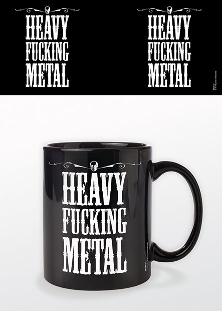 Κούπα Heavy Fucking Metal - Black