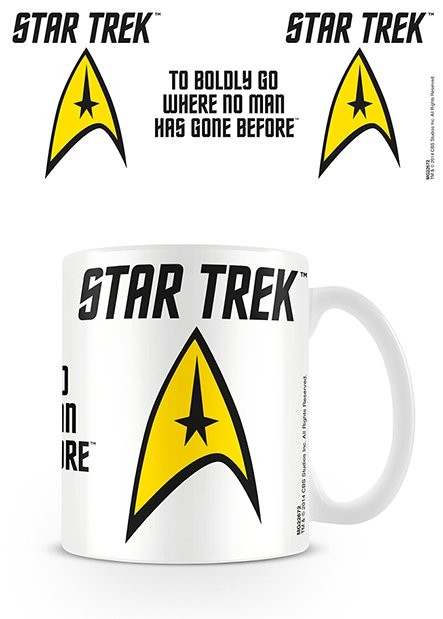 Mug Star Trek - To Boldly Go