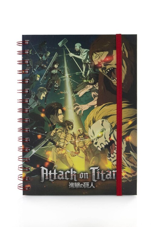 Notebook Attack on Titan: Season 4