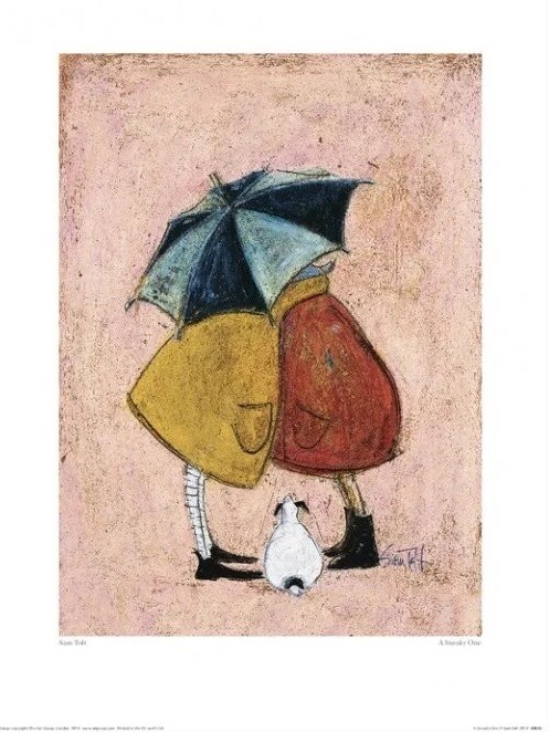 Художествен печат Sam Toft - A Sneaky One