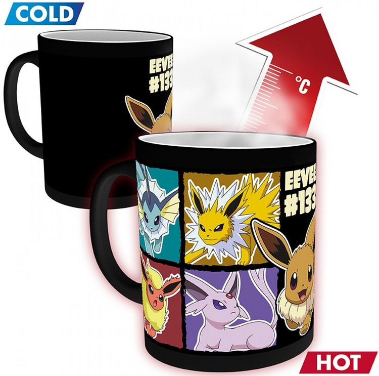 Чаша, променяща цвета си Pokemon - Eevee