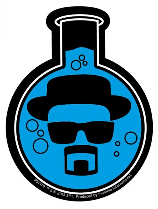 Stickers Breaking Bad - Flask