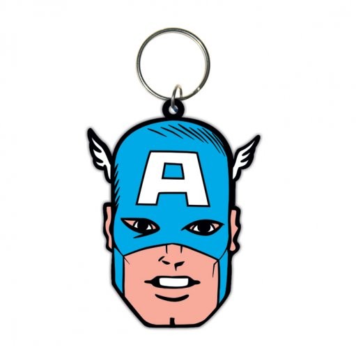 Keychain Captain America - Face