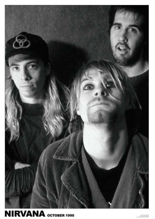 Плакат Nirvana - October 1990