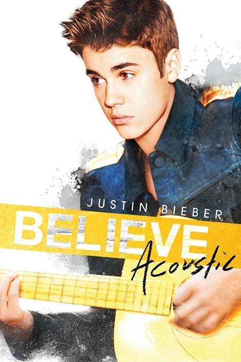 Плакат Justin Bieber - Acoustic