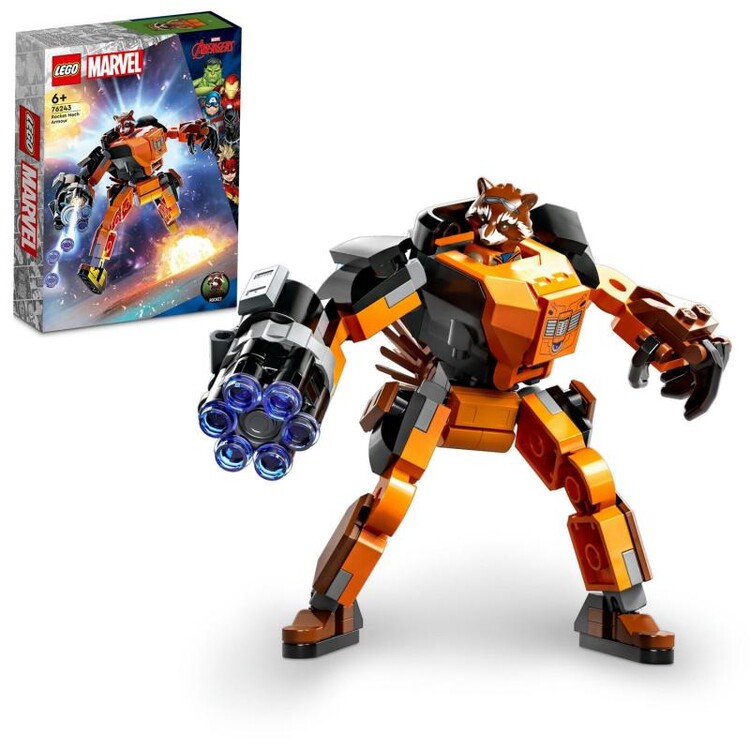 LEGO Marvel - Rocket in the Robo Suit 76243