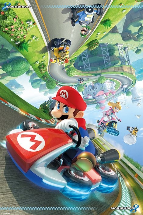 Плакат Mario Kart 8 - Flip Poster