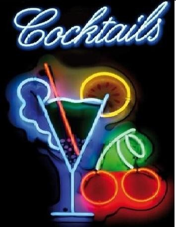 Metallikyltti COCTAILS