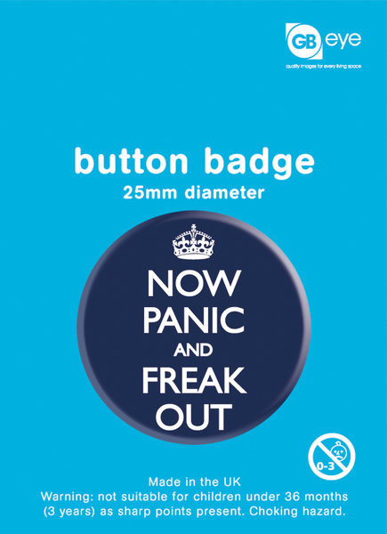 Bedž Now Panic - And Freak Out