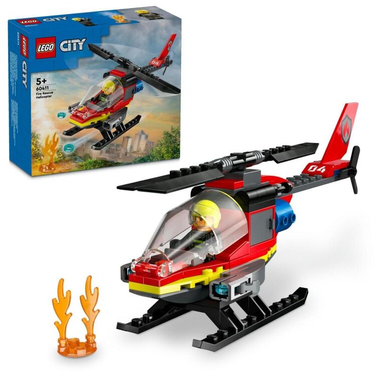 LEGO CIty - Firefighter‘s Helicopter 60411
