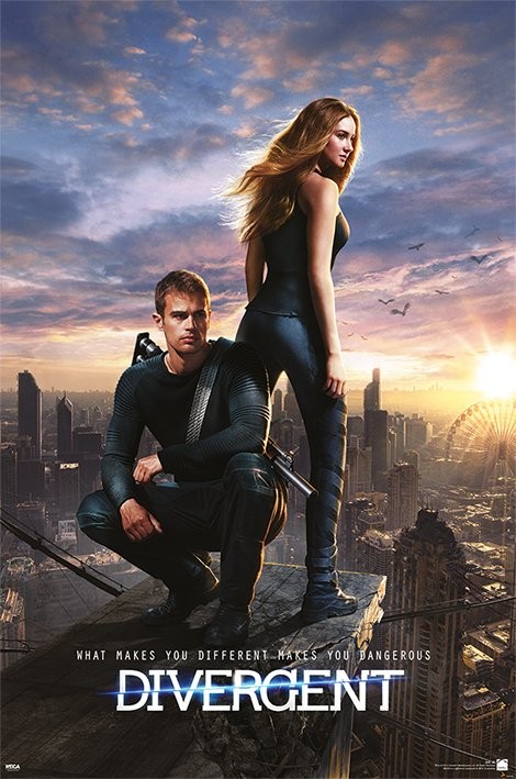 Плакат Divergent - One Sheet