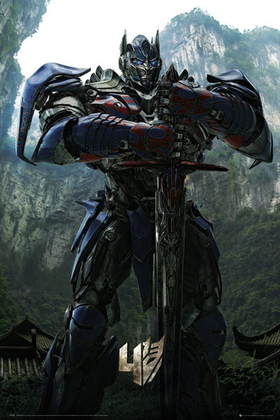Плакат Transformers 4: Age of Extinction - Optimus Teaser