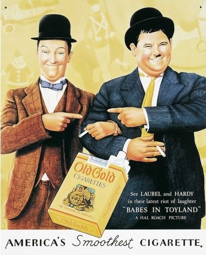 Metallikyltti LAUREL & HARDY