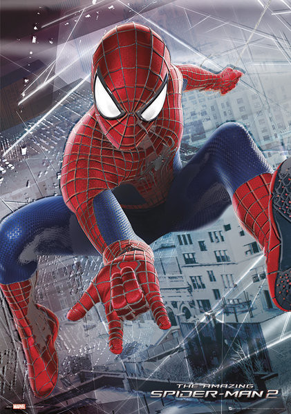Μεταλλική αφίσα The Amazing Spider-Man 2: Il potere di Electro - Webslinger