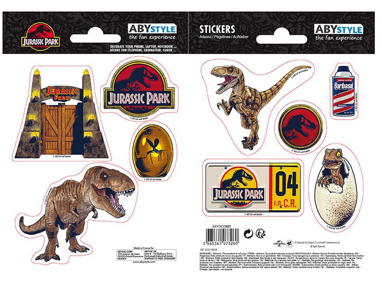 Αυτοκόλλητα Jurassic Park - Dinosaurs