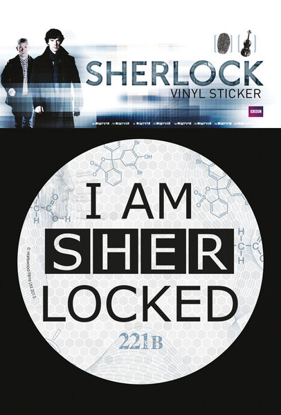 Stickers Sherlock - Sherlocked