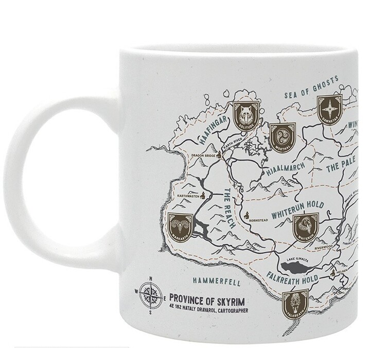 Mug Skyrim - Map