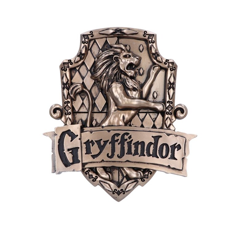 Placa de parede Harry Potter - Gryffindor