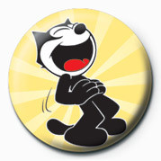 Badge Felix the Cat - Laugh