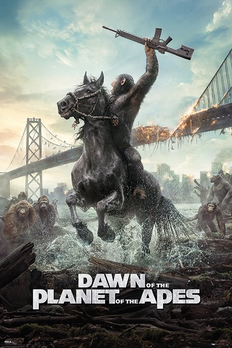 Αφίσα Ewolucja planety malp - Horse