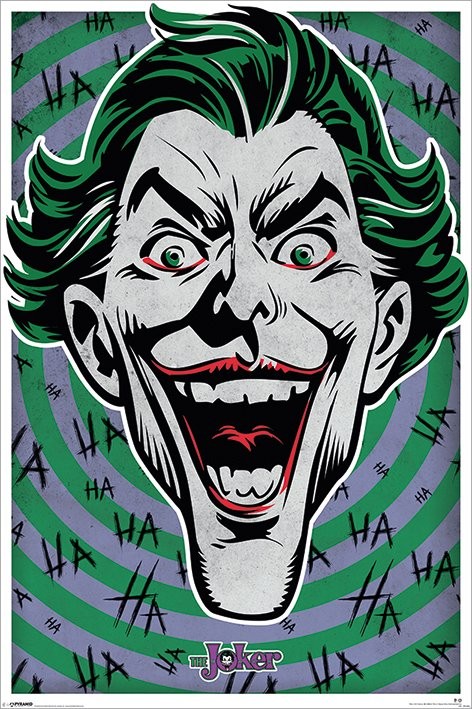 Плакат The Joker - Hahaha