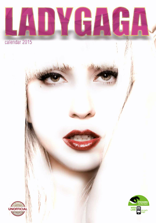 Calendar 2015 Lady Gaga