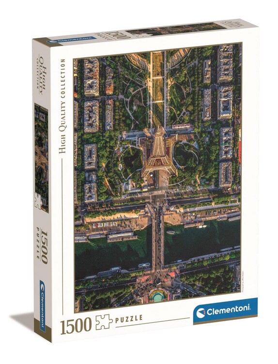 Puzzle Flying over Paris