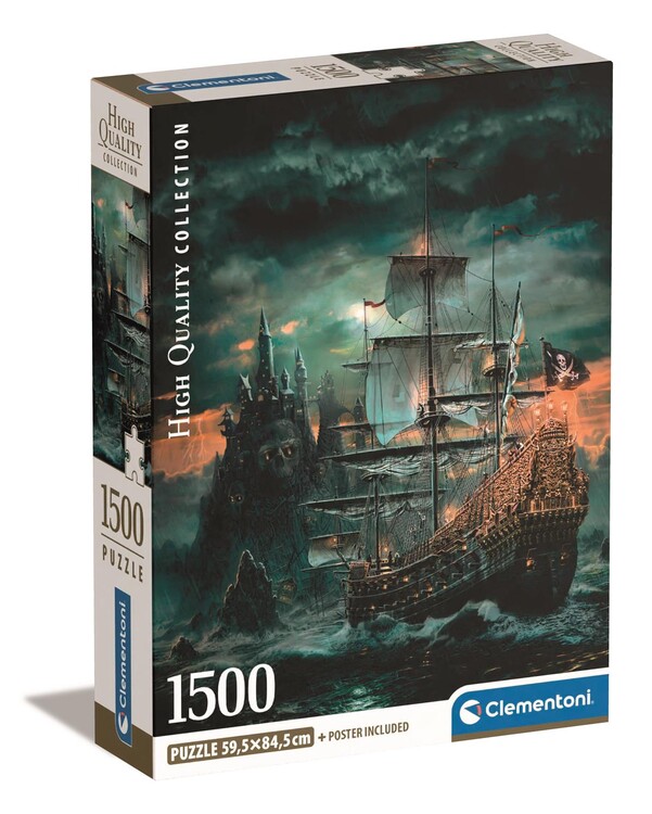 Πъзели Compact Box - The Pirates Ship